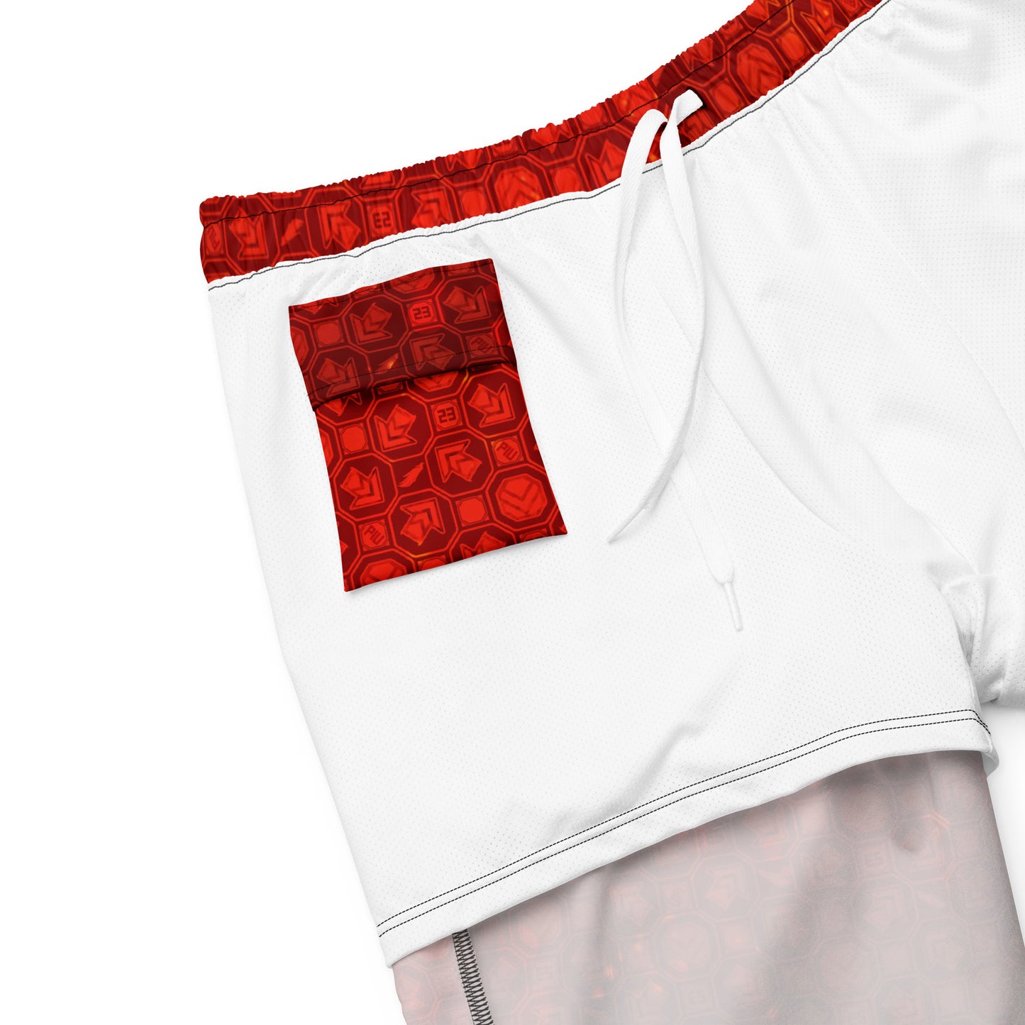 PIU Phoenix Pattern (Fire) - Swim trunks