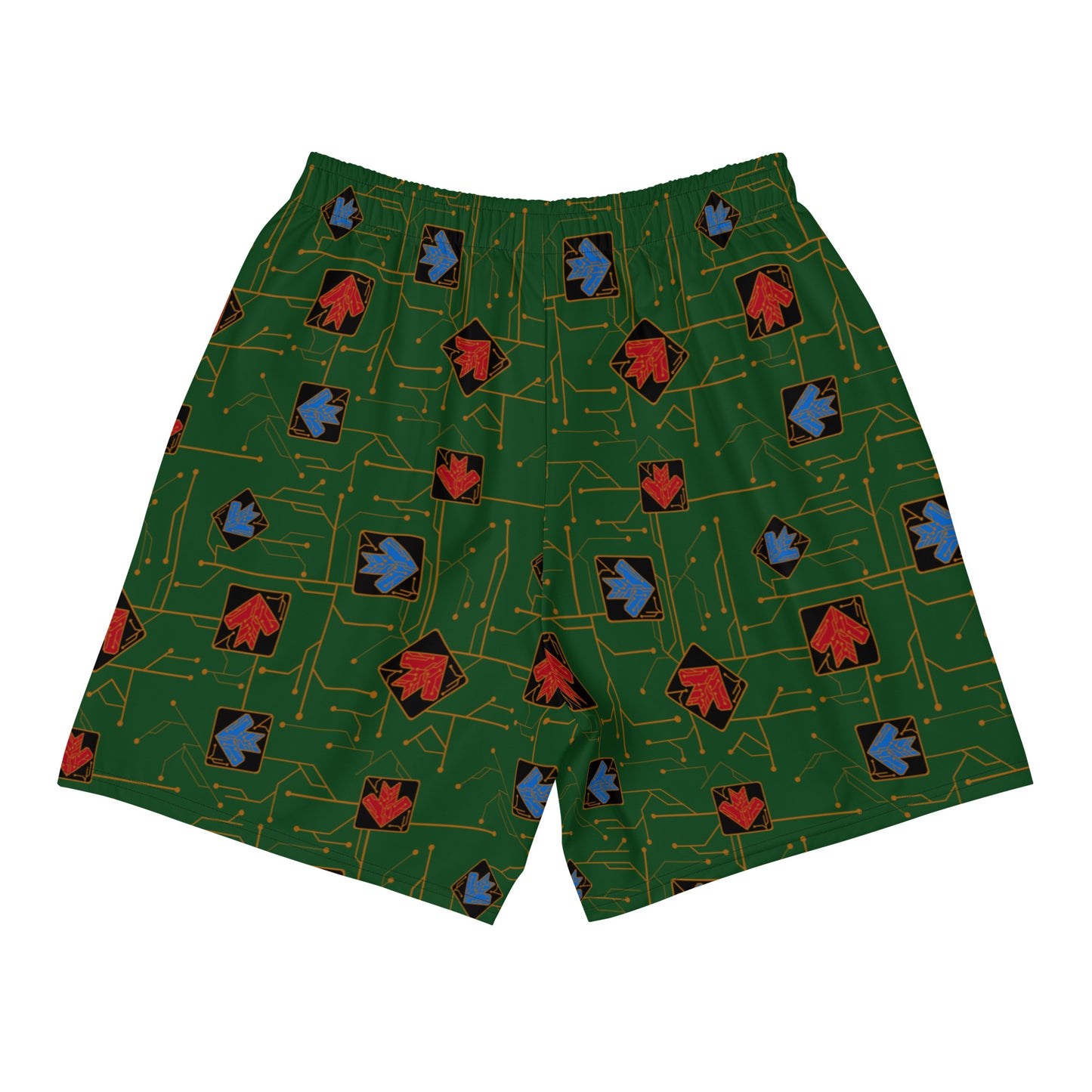 DDR Techno (Green) - Unisex Shorts