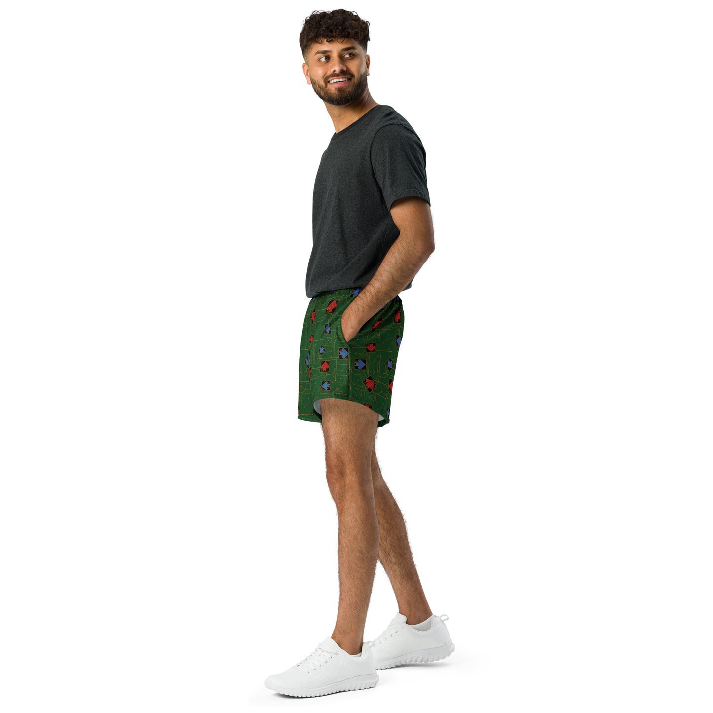 DDR Techno (Green) - Feminine Shorts