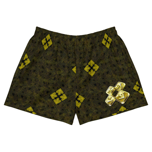 DDR Pattern (Black/Gold) - Feminine Shorts