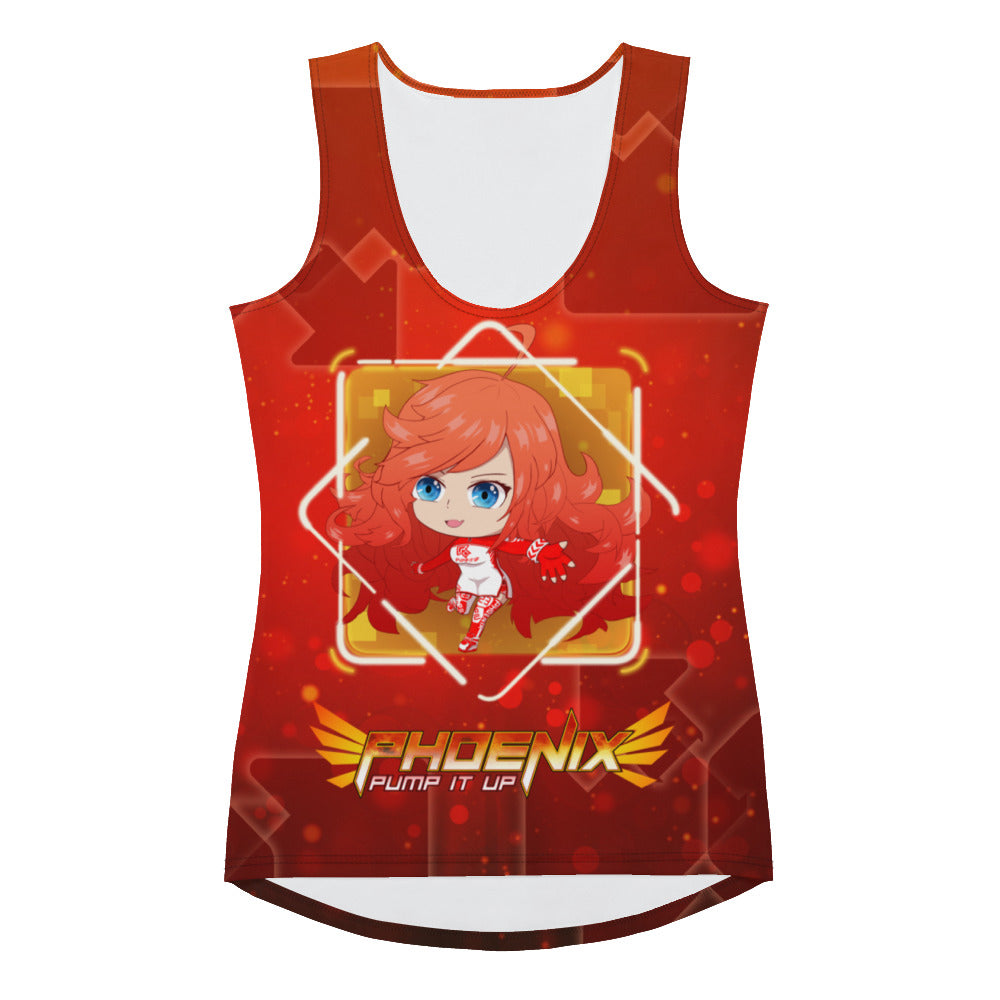 PIU Phoenix Chibi - Ladies Tank (Poly Jersey)