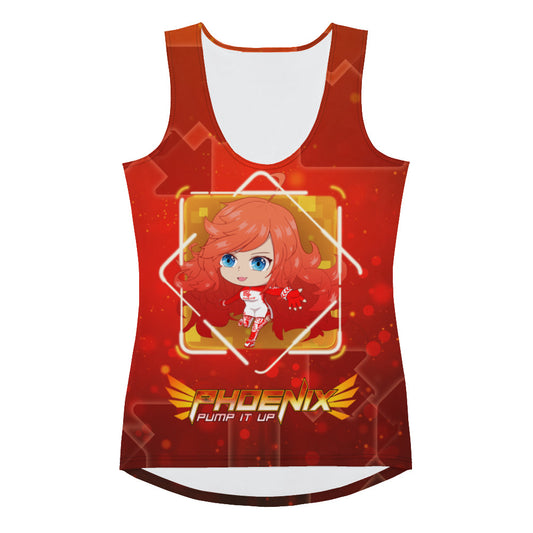 PIU Phoenix Chibi - Ladies Tank (Poly Jersey)