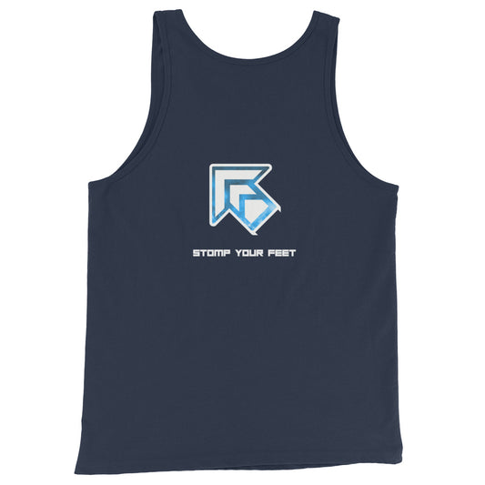 PIU Phoenix (Blue) - Unisex Cotton Tank