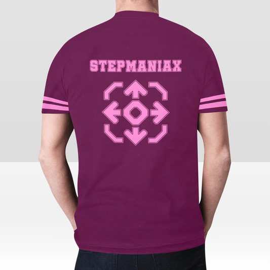 SMX College style (Plum) T-shirt [LONG SHIPPING]