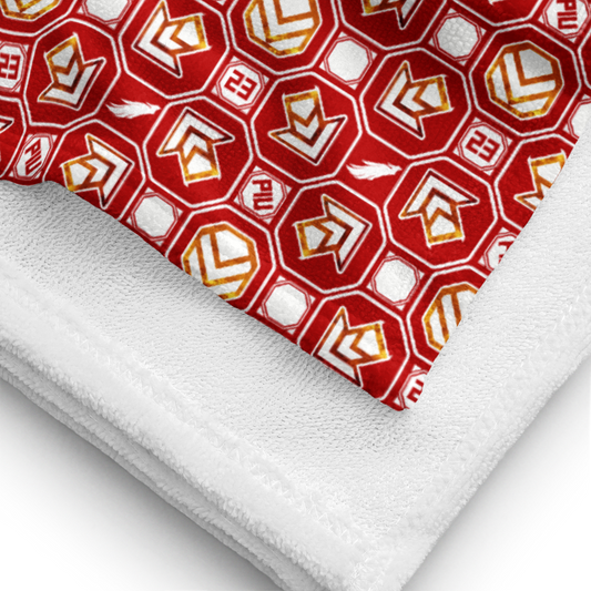 PIU Phoenix Pattern (red) - Printed Towels [PREORDER]