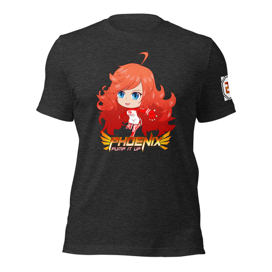 PIU Phoenix (Chibi) - Unisex Cotton T-shirt