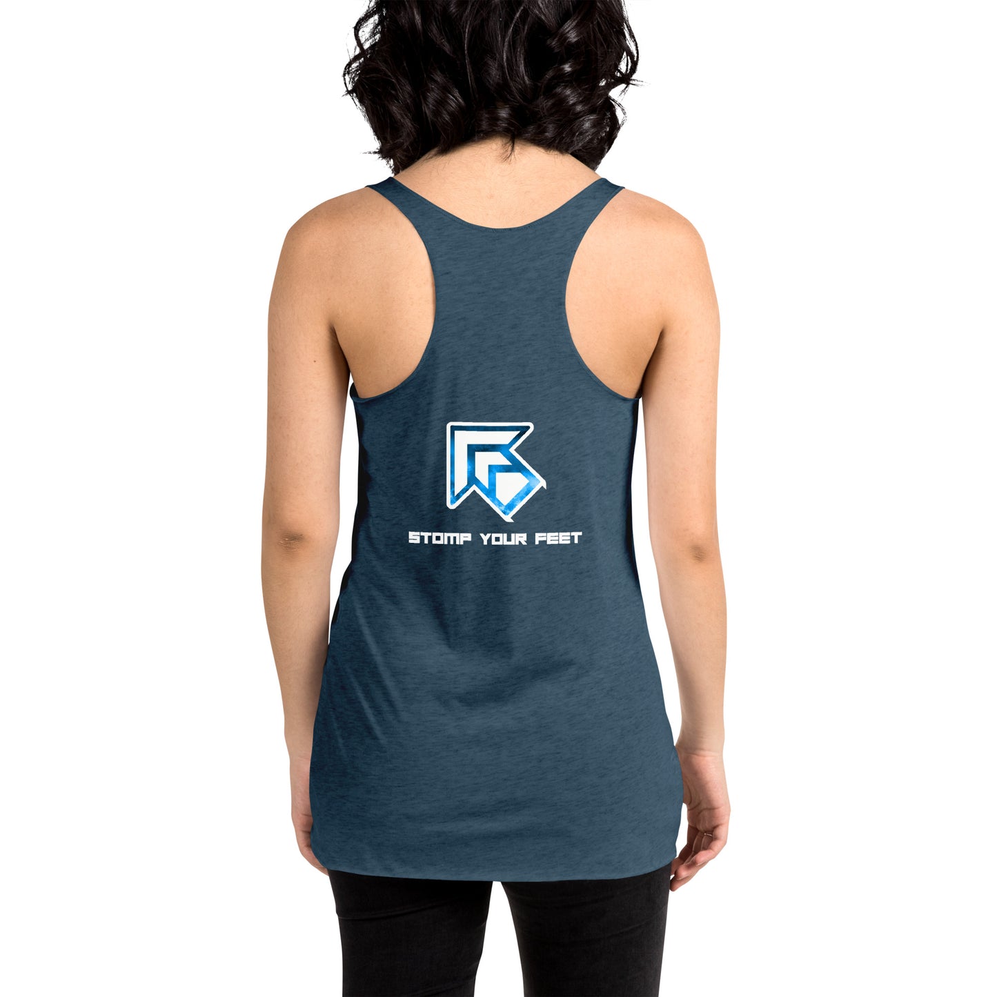 PIU Phoenix (Blue) - Feminine Cotton Tank