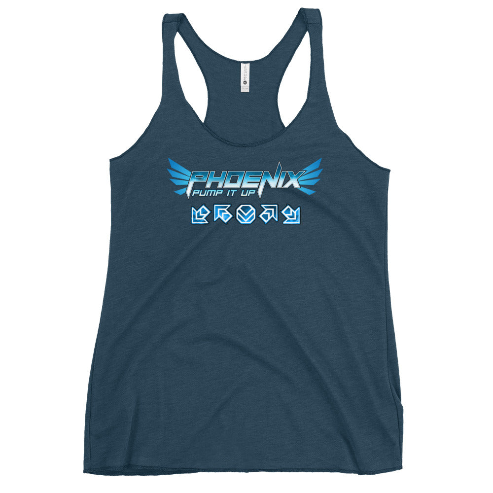 PIU Phoenix (Blue) - Feminine Cotton Tank