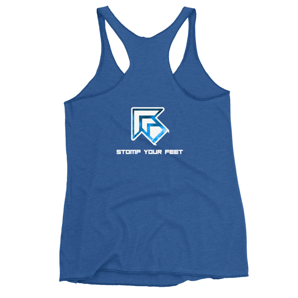 PIU Phoenix (Blue) - Feminine Cotton Tank