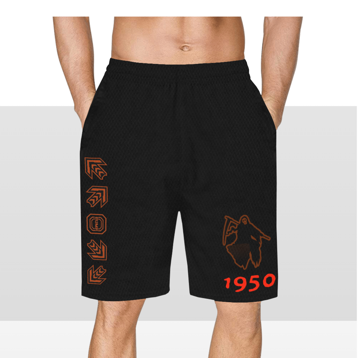 PIU 1950 - Unisex Basketball Shorts [LONG SHIPPING]