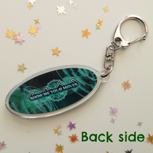 Acrylic Keychain - DDR A3 (white theme)