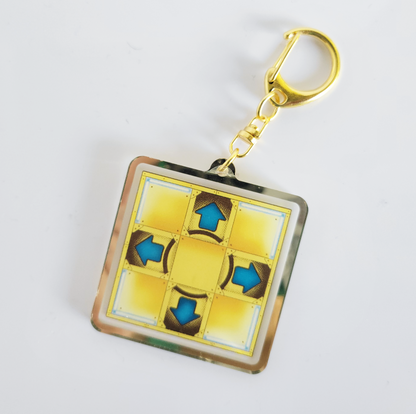 Acrylic Keychains - DDR Pad