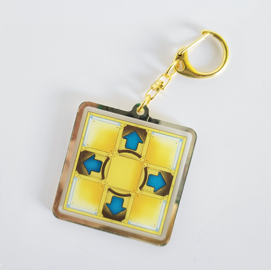 Acrylic Keychains - DDR Pad (B grade)