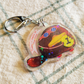 Acrylic Keychain - Swimming Platypus