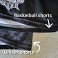 PIU 1950 - Unisex Basketball Shorts [LONG SHIPPING]