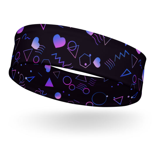 Arcade Carpet Pattern (Purple) - Headband