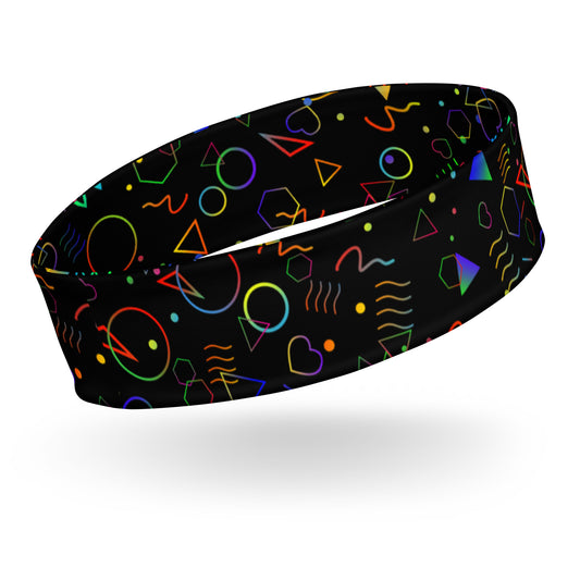 Arcade Carpet Pattern (Rainbow) - Headband