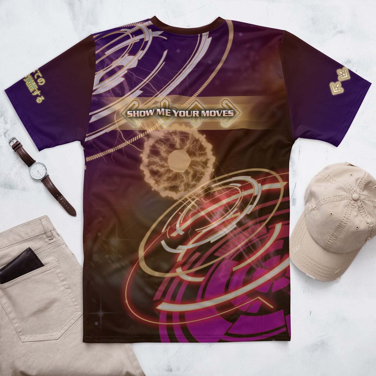 DDR A3 (gold theme) - Unisex T-shirt (Poly Jersey)