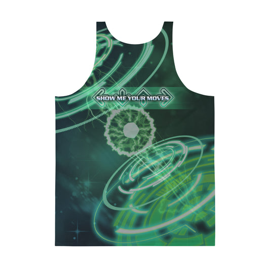 DDR A3 (green theme) - Unisex Tank (Poly Jersey)