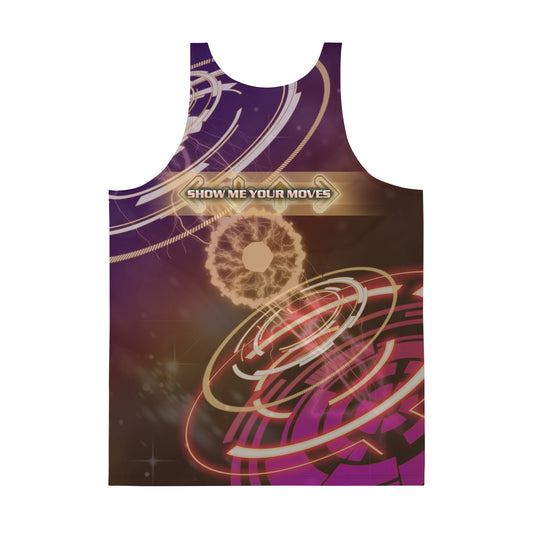 DDR A3 (gold theme) - Unisex Tank (Poly Jersey)