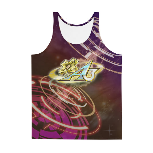 DDR A3 (gold theme) - Unisex Tank (Poly Jersey)