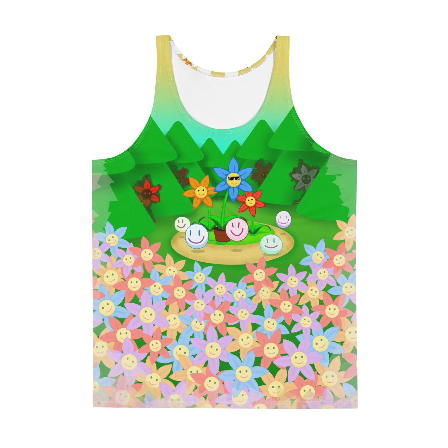 Mope Mope (daytime) - Unisex Tank (Poly Jersey)