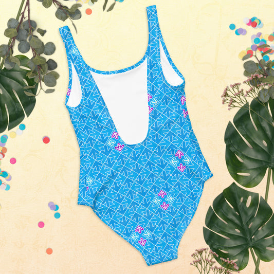 DDR Pattern (Blue) - Swimsuit