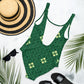 DDR Pattern (green) - Swimsuit