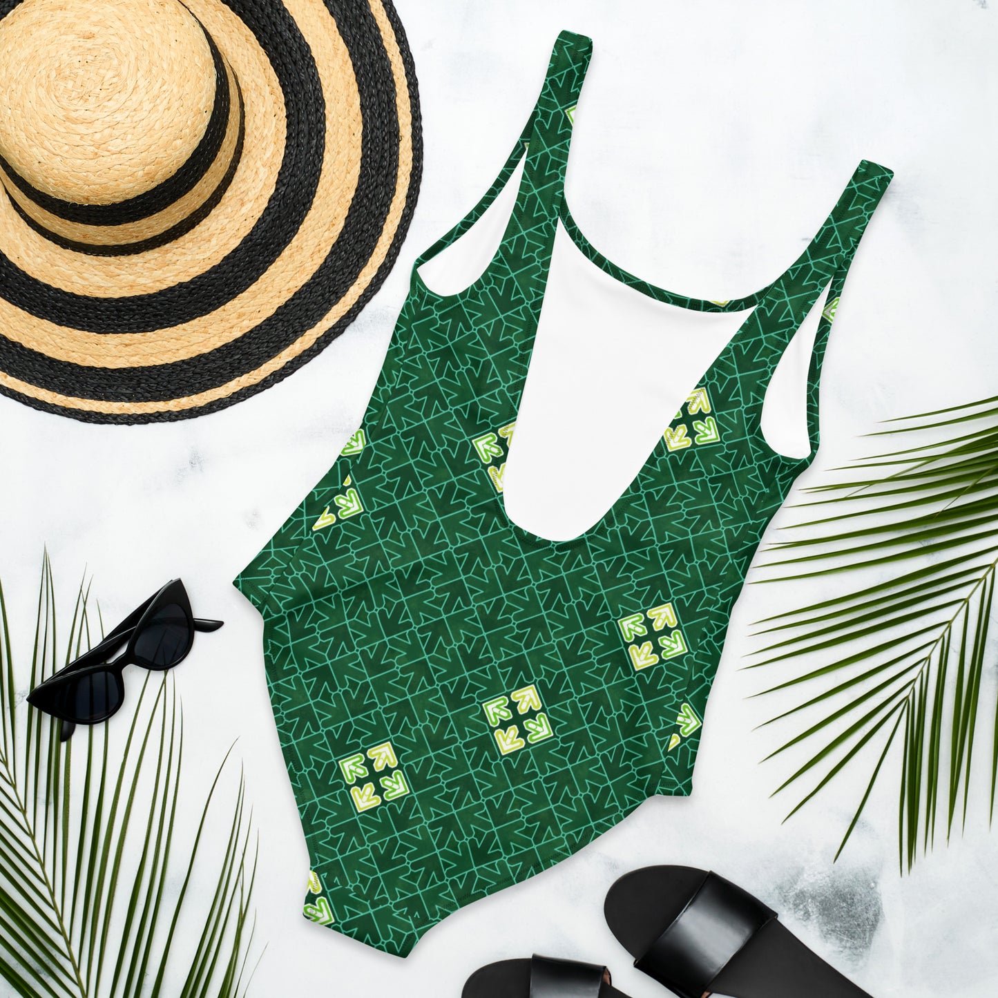 DDR Pattern (green) - Swimsuit