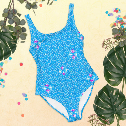 DDR Pattern (Blue) - Swimsuit