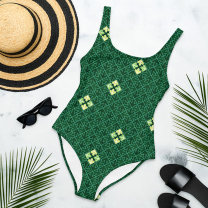 DDR Pattern (green) - Swimsuit