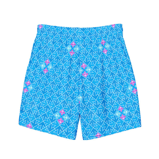 DDR Pattern (Blue) - Swim Trunks