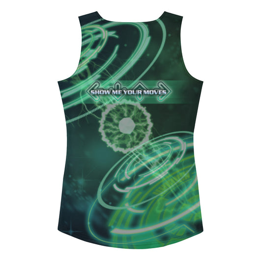 DDR A3 (green theme) - Ladies Tank (Poly Jersey)