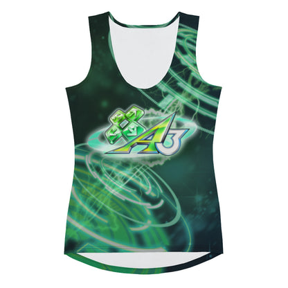 DDR A3 (green theme) - Ladies Tank (Poly Jersey)