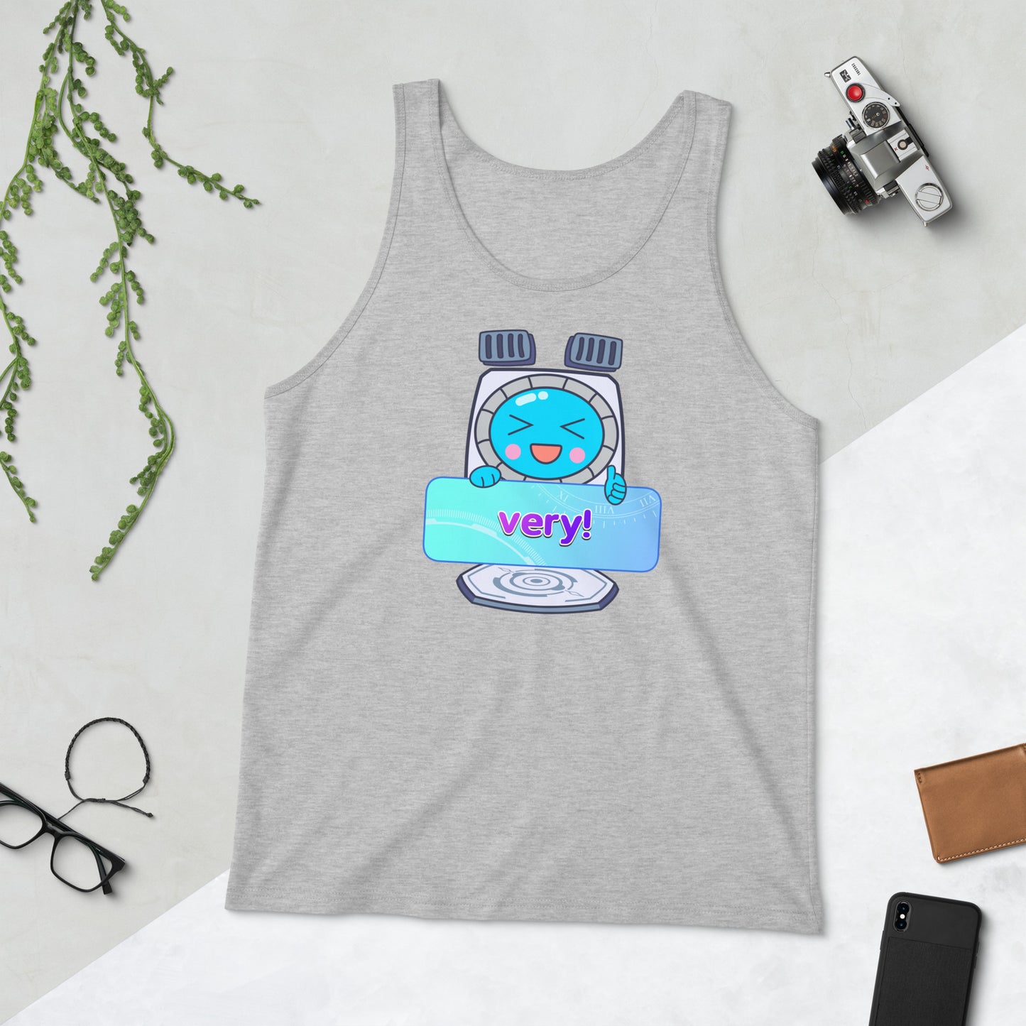 Very! - Unisex Cotton Tank